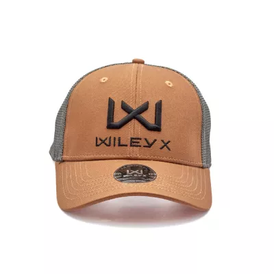 Wiley X Trucker Cap - Tan/Grey, Black WX