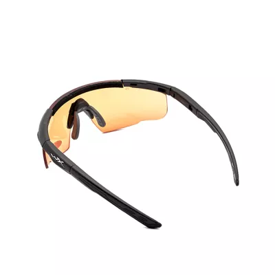 Wiley X Saber Advanced Safety Glasses - Grey & Light Rust Shields