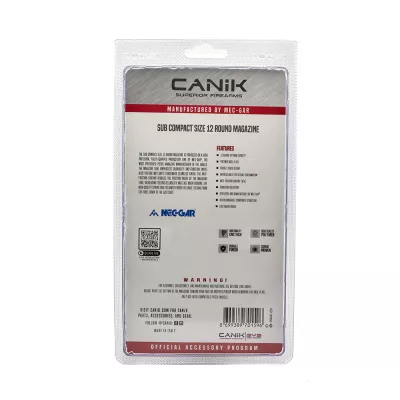 CANIK Sub Compact Size 12 Round Magazine