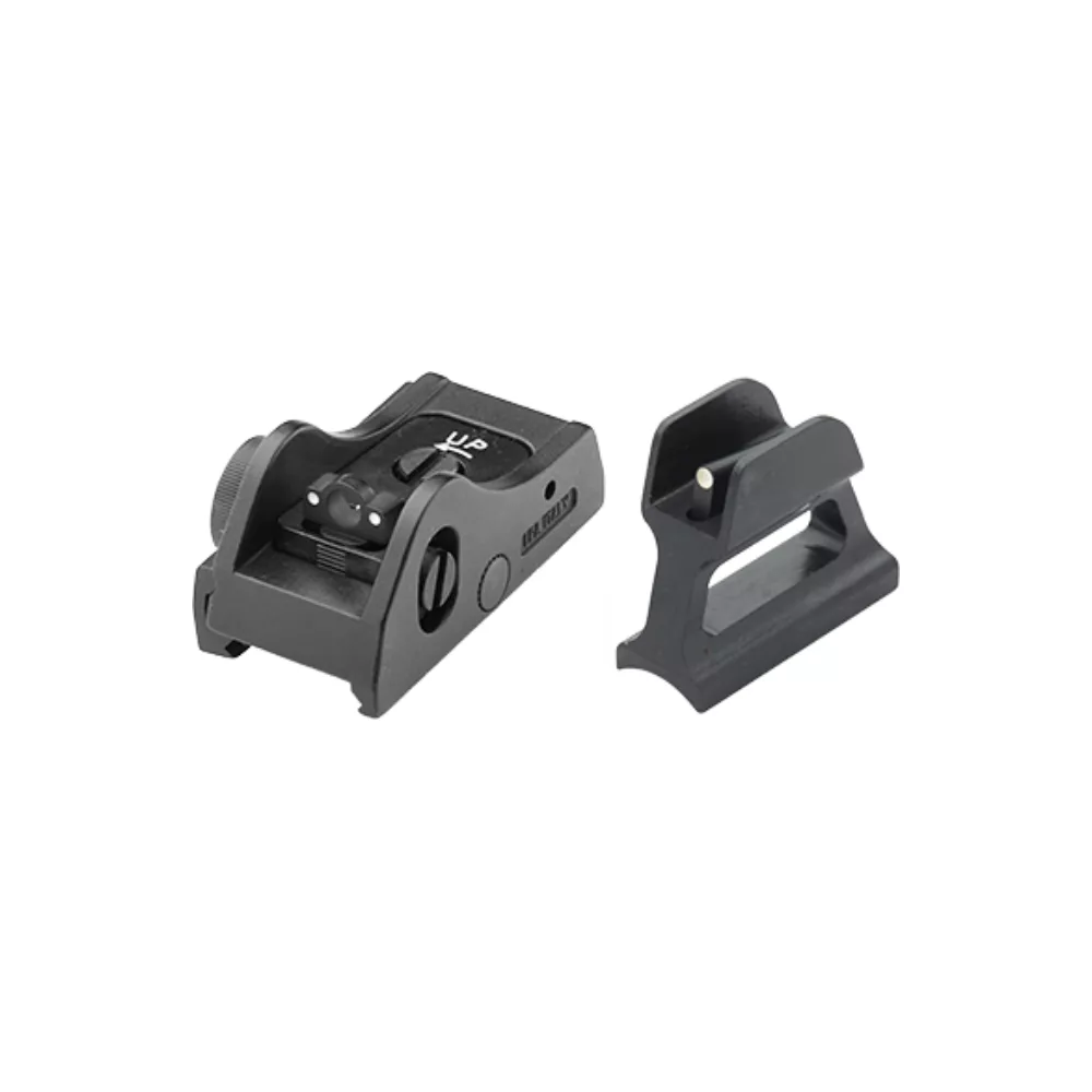 LPA SHS02W Adjustable Tactical Sight Set