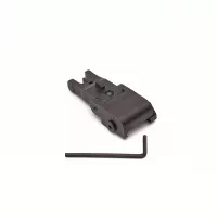 LPA T-MAS5 Front sight available in fully black. Height adj. by click washer