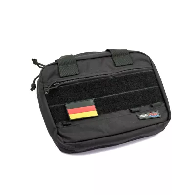 Germany Flag PVC Patch with Hook and Loop Fastener