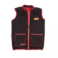 Germany Flag PVC Patch with Hook and Loop Fastener