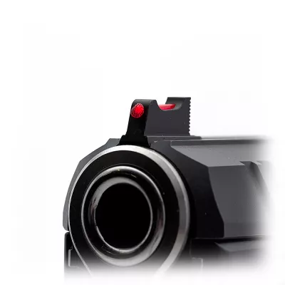 Eemann Tech Front Sight for CZ SHADOW 2 ORANGE, Checkered, with 1mm Fiber Optics Rod