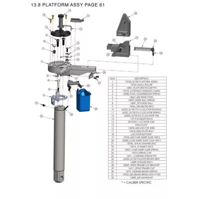 Dillon 75103 XL750 Platform...