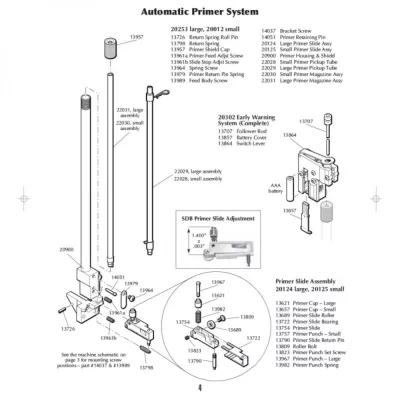 Dillon 13961 10-24 x 1/2 Set Screw for RL550