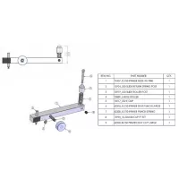 Dillon 13919 Primer Slide Roller Post for RL550 / XL750