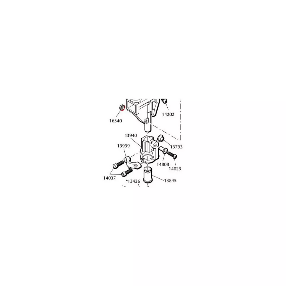 Dillon 13940 Stripped Connector Body Collar for RL1100