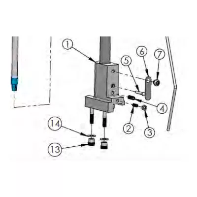 Dillon 62384 Adjustable CF...