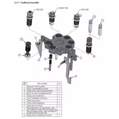 Dillon 66010 ToolHead...