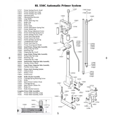 Dillon 14003 Mag Orifice Lg Red for XL750