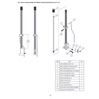 Dillon 13869 Operating Rod Rev. S/S for RL550