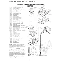 Dillon 22273 Powder Body W/Drop Tube for RL1100